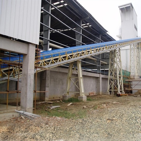 Convoyeur de ceinture en acier ondulé galvanisé COUVERCE ANTI-RAIN