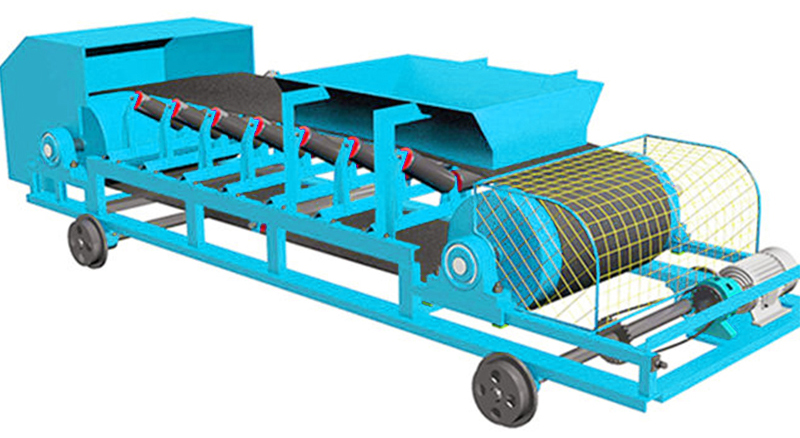 convoyeur &agrave; courroie