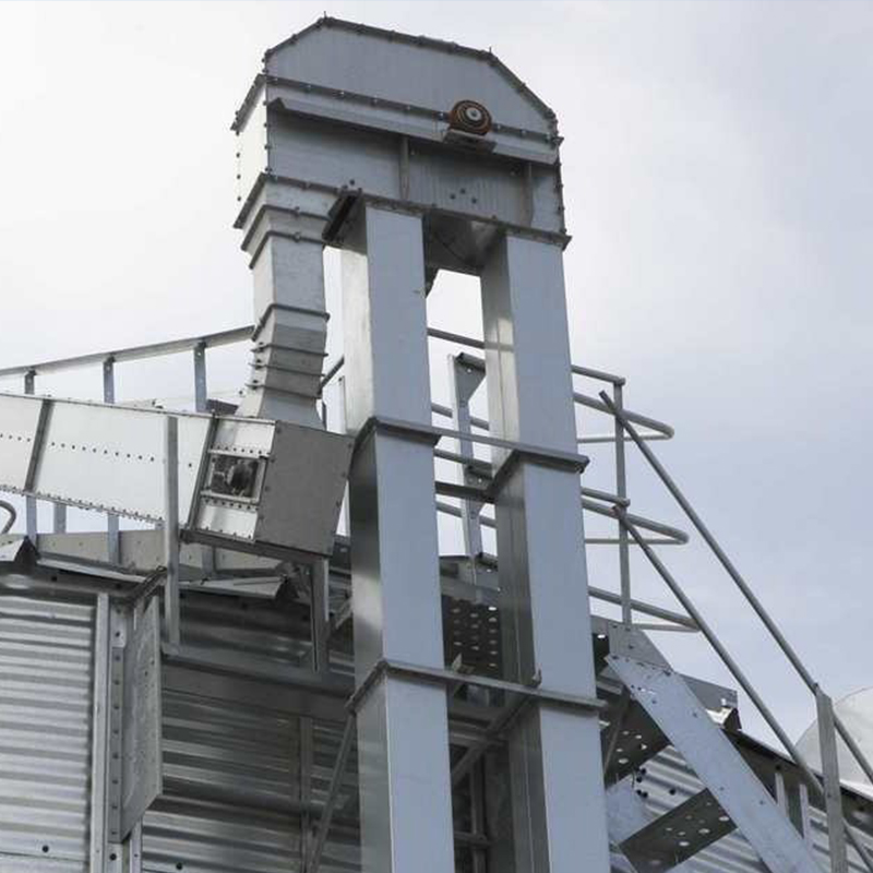 Élévateur à godets de silo à grains de type ceinture à faible consommation d'énergie