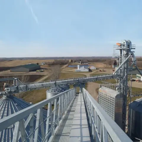 Convoyeur &agrave; grattoir 