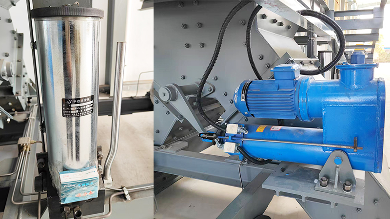 D&eacute;tail du convoyeur Tripper